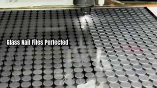 ตะไบเล็บ, ตัดเลเซอร์กระจก